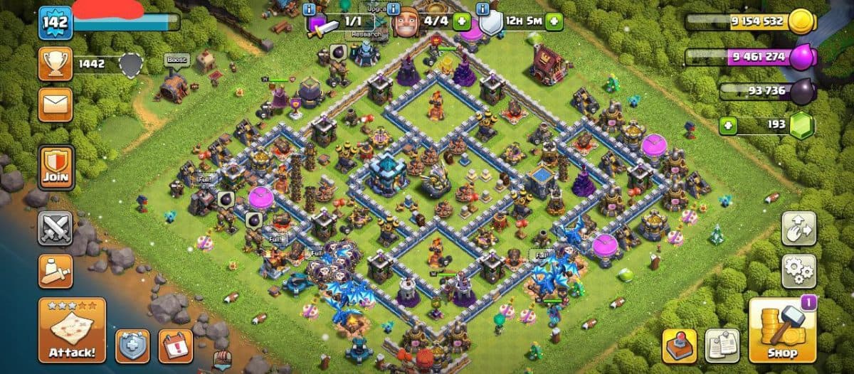SEMI MAX TH13 | HERO SET 57-56-41-21-2 | ROCKET SPEAR-7 | 207 CWL MEDALS | STACKED & READY | INSTANT DELIVERY