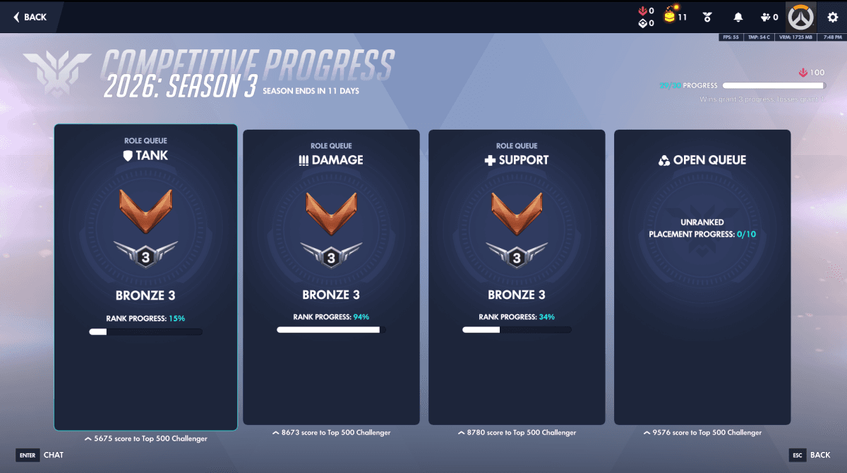⭐ Triple Bronze